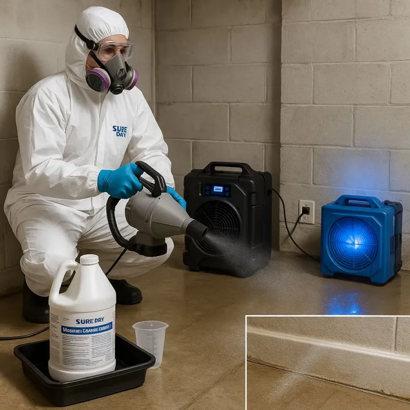 Sanitization and Odor Removal process in Santa Ana, CA