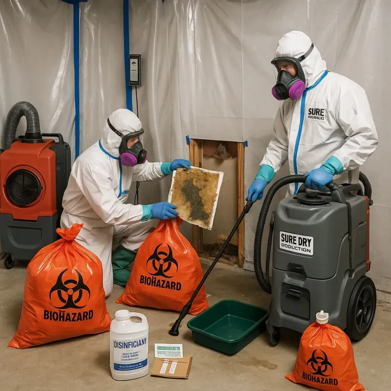 Contaminated Water Handling Protocols process in Santa Ana, CA