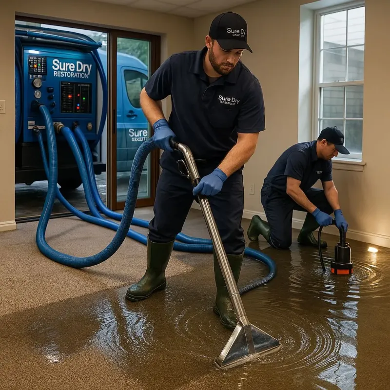 Water Extraction and Removal process in Santa Ana, CA